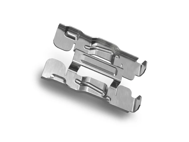 A metal piece of equipment.