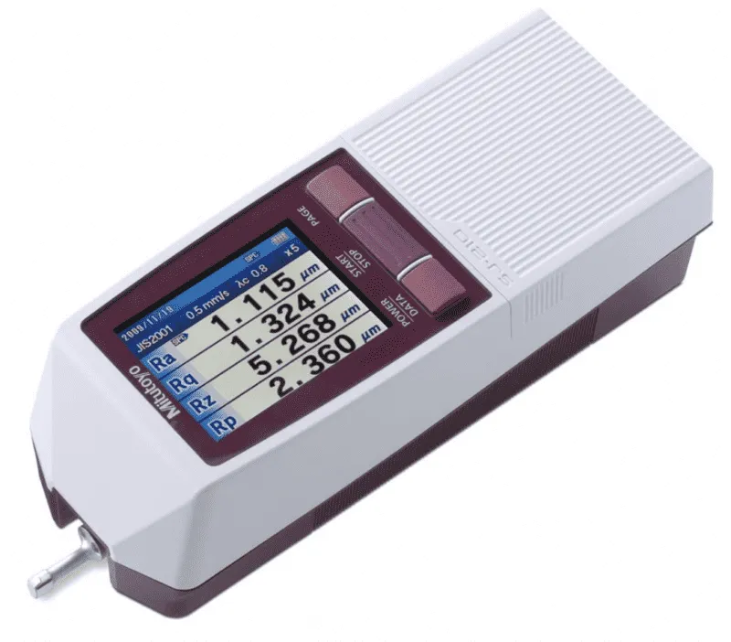 Portable surface roughness tester
