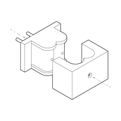 Injection moulding tool diagram