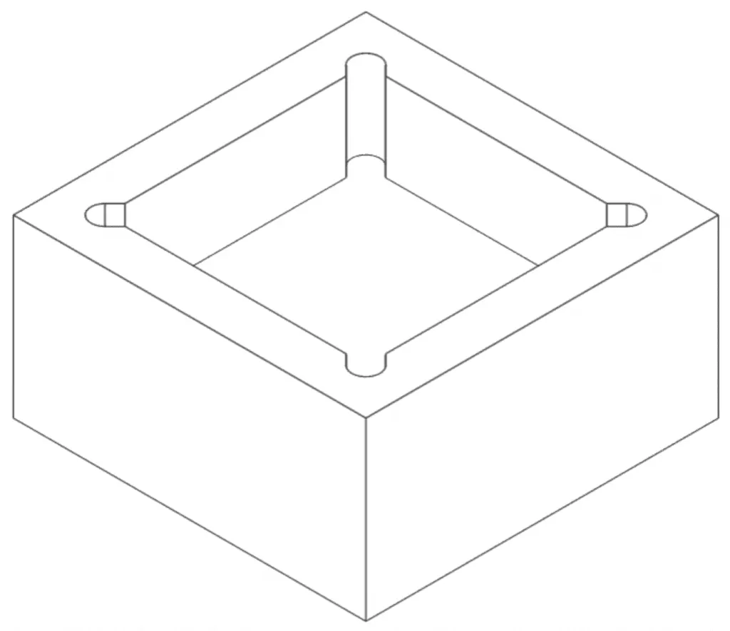 Two dimensional dogbone CNC