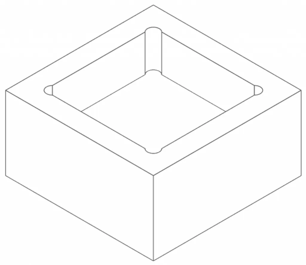 CNC part dogbone