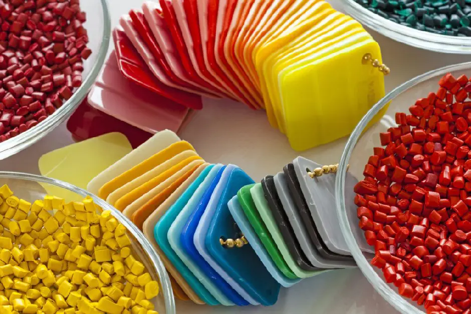 A table topped with lots of different colored food