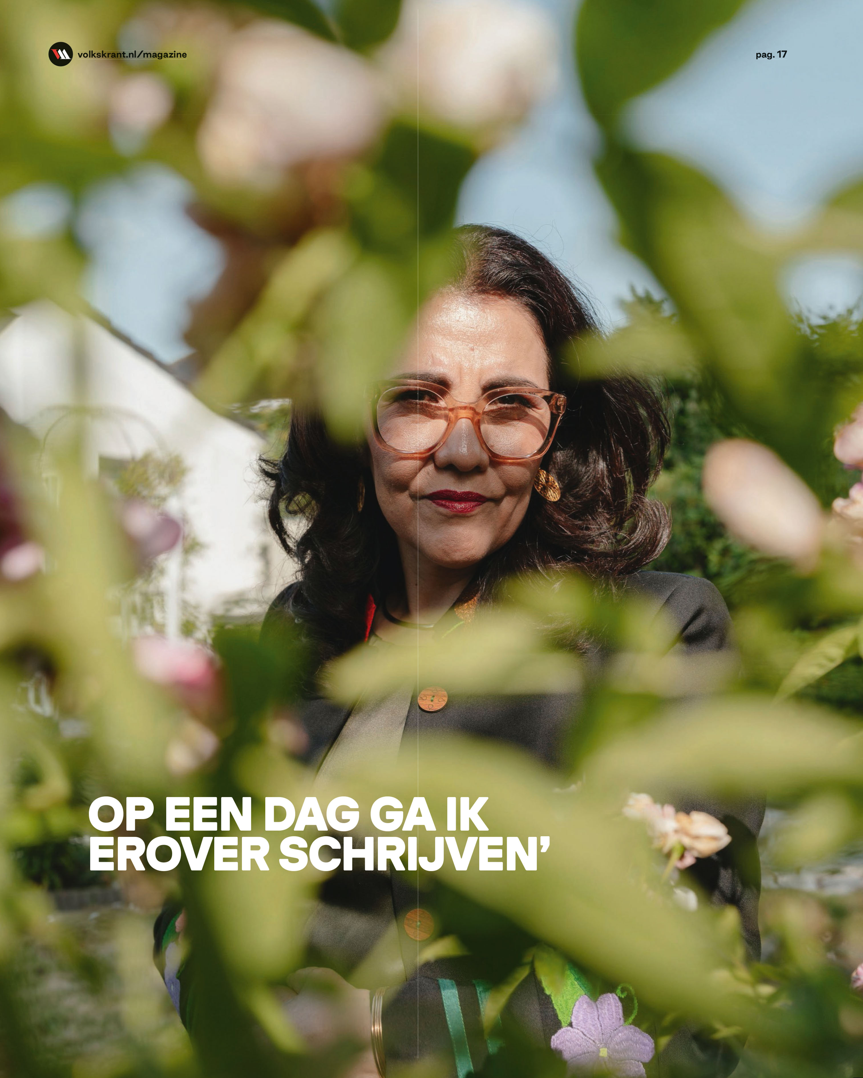 Forugh Karimi gevlucht uit Afghanistan voor Volkskrant magazine 