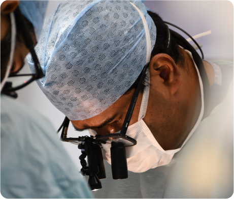 Mr Ranjit Deshpande Consultant Cardiac Surgeon operating