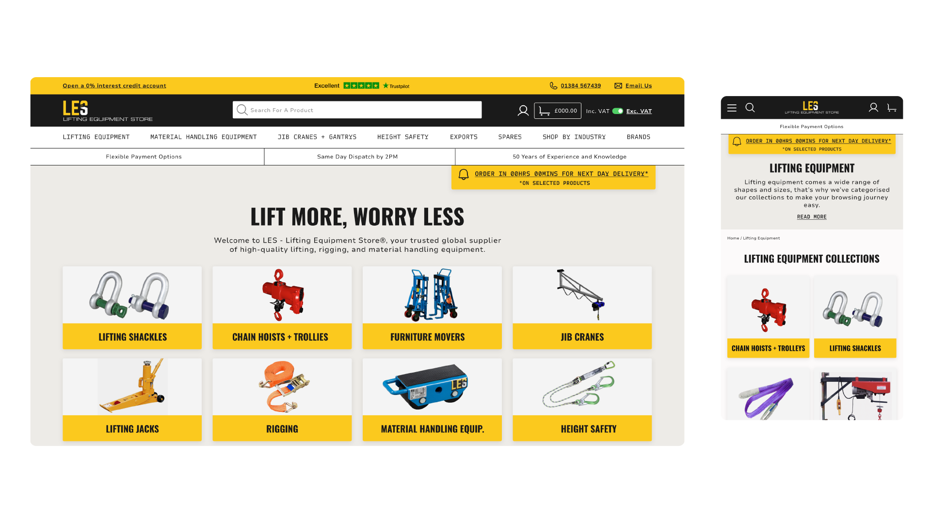 Screenshot of Cake Shopify theme design