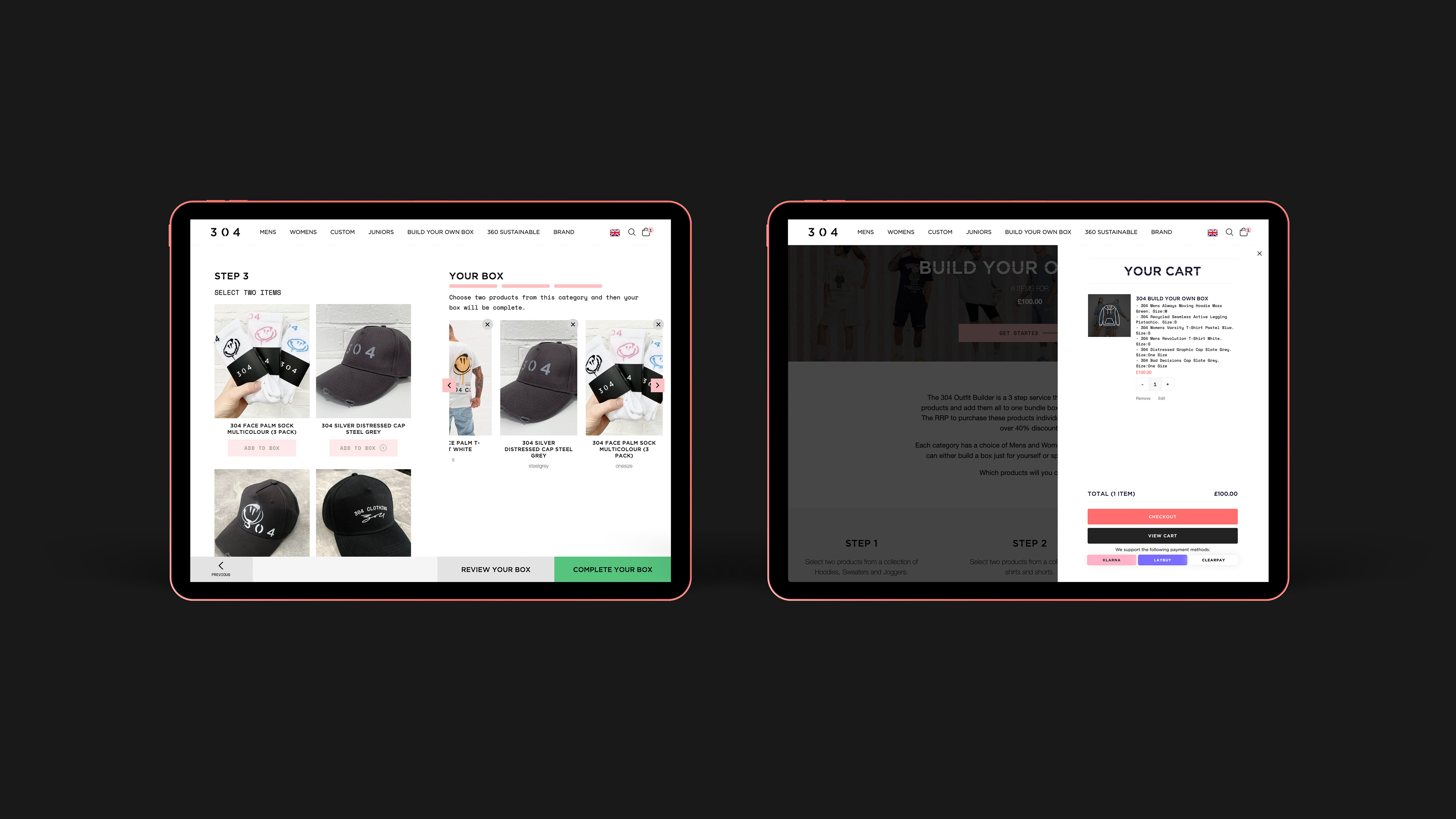 304 Clothing Custom Shopify Functionality