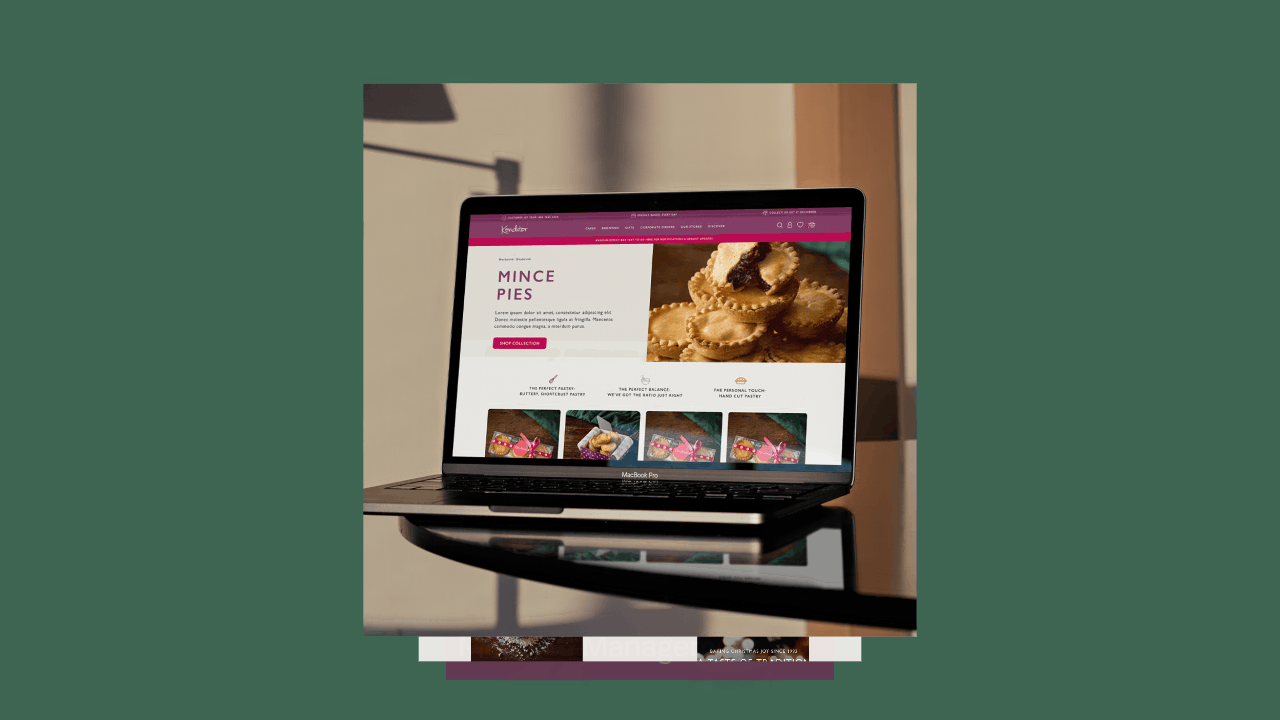 Konditor Social media ad designs