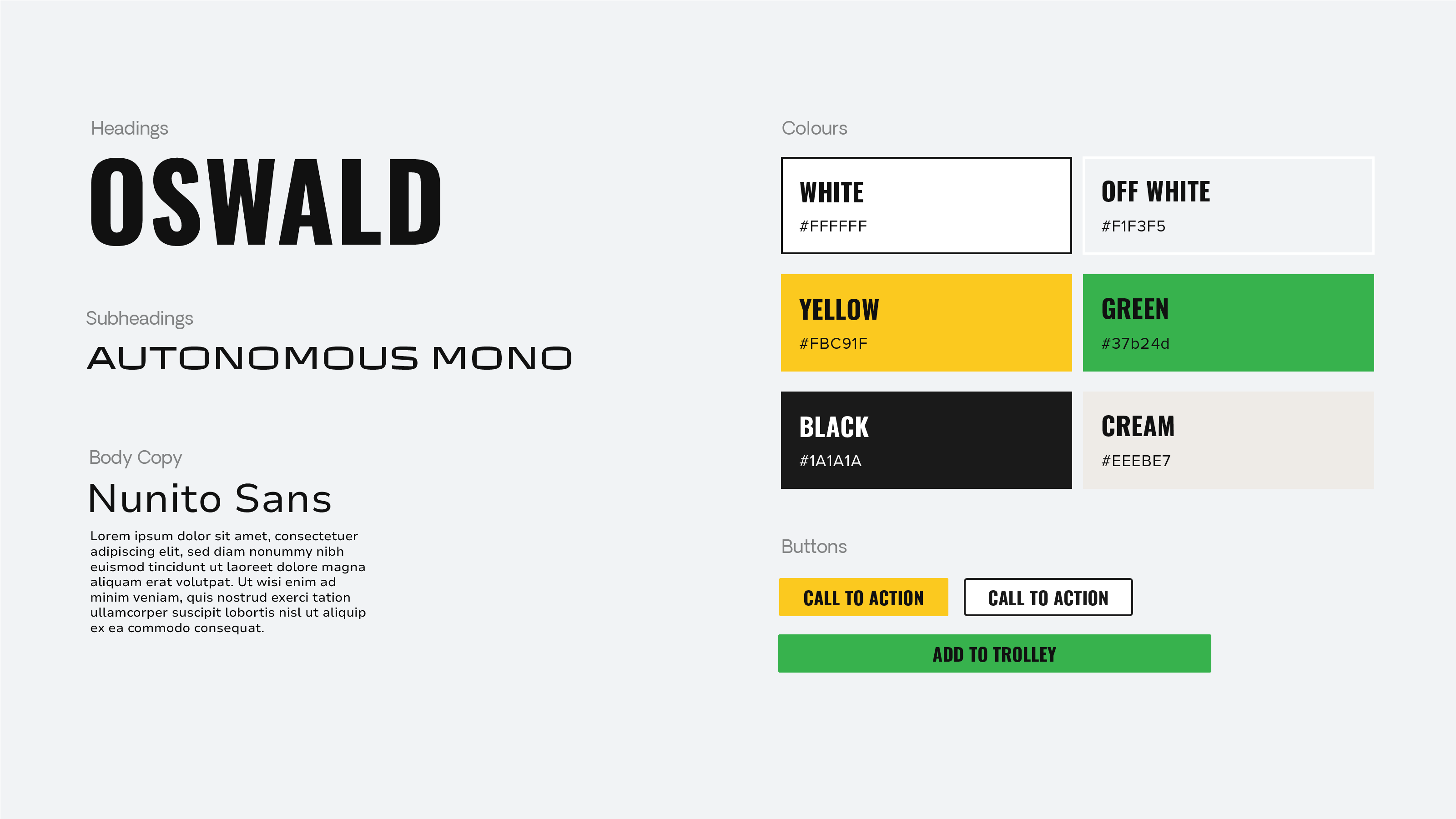 Lifting Equipment Store Shopify Website design guidelines