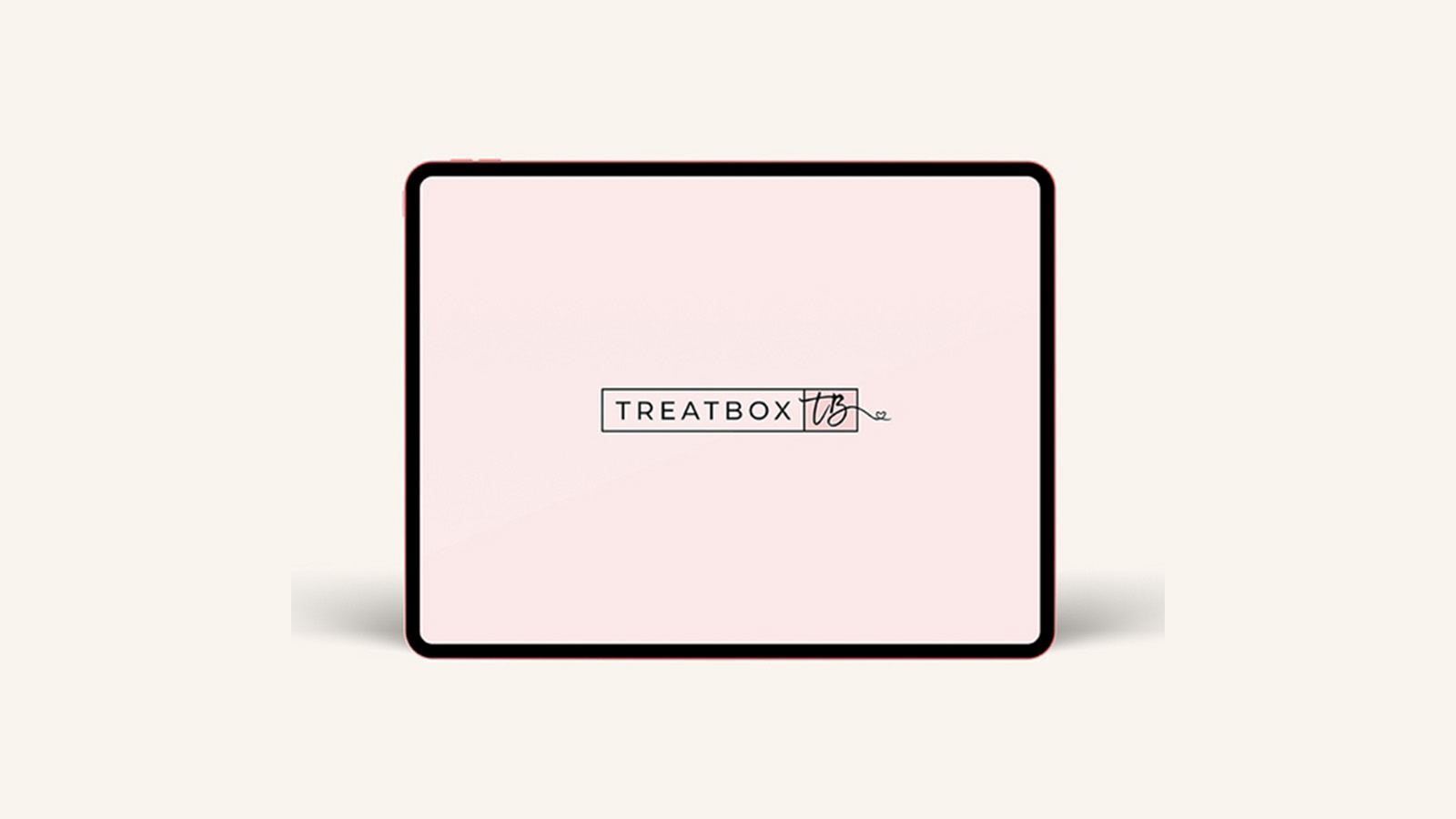 TreatBox Shopify Store on a tablet