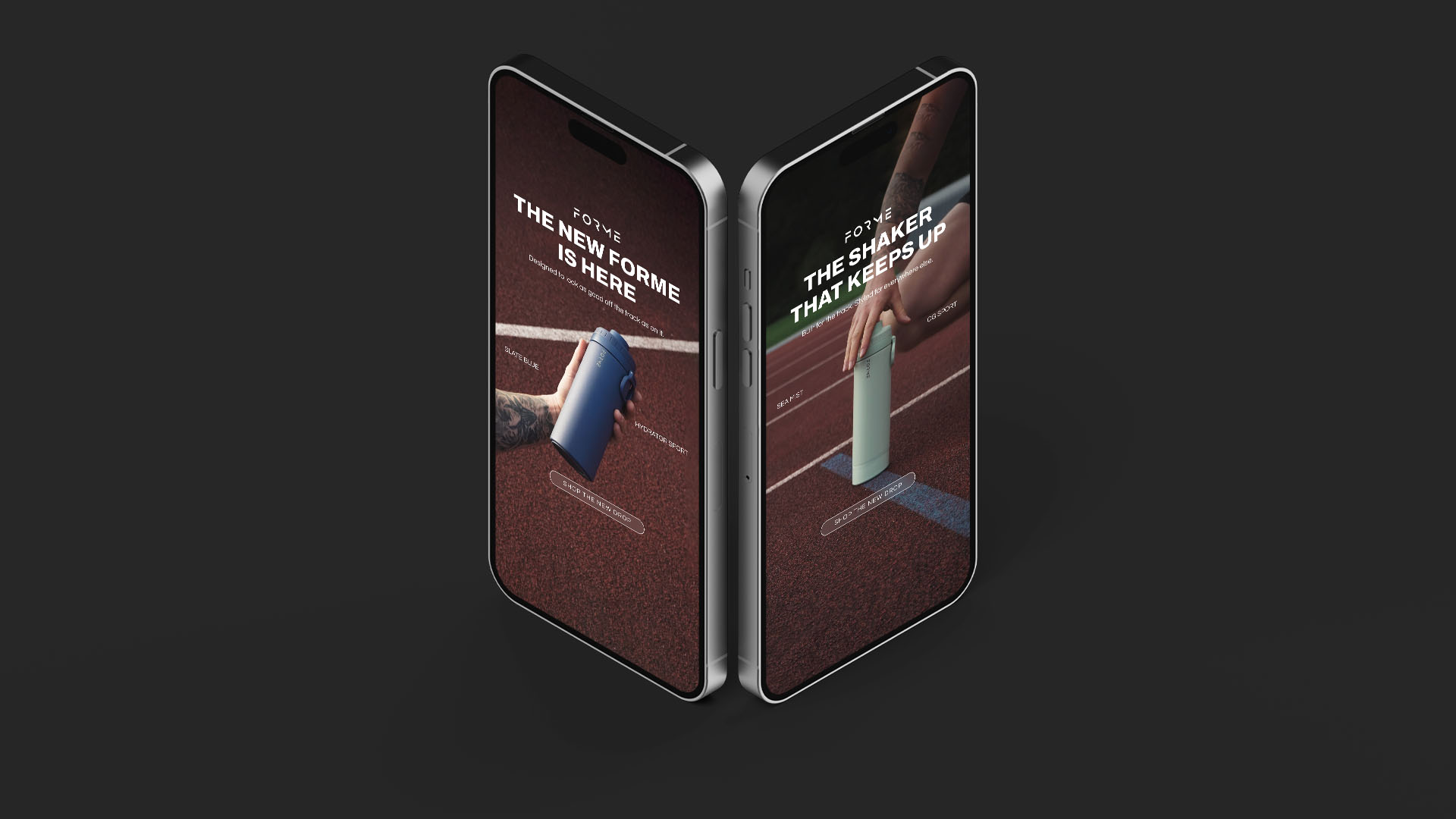 Marketing campaign visuals and social media content