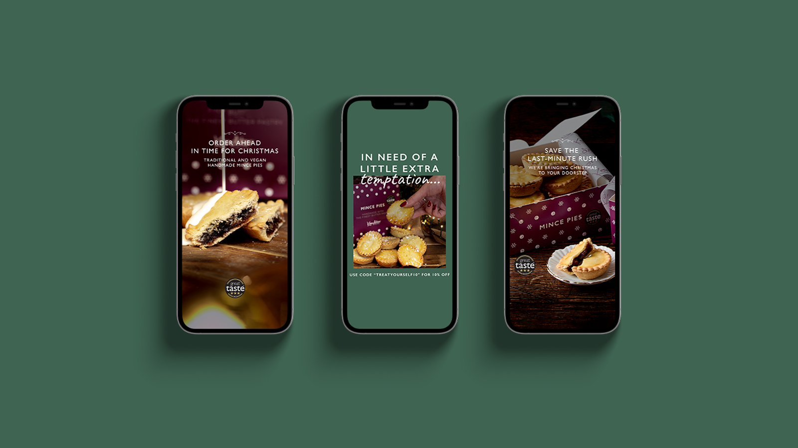 Marketing campaign visuals and social media content