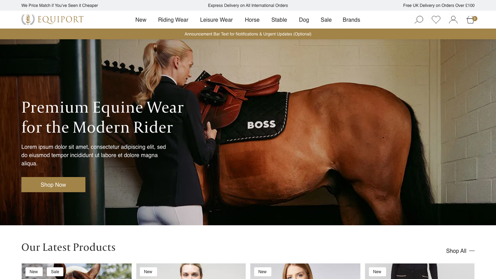 Shopify store migration for ecommerce brand