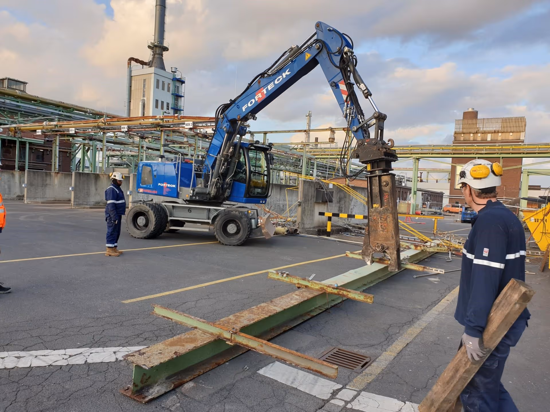 Sloop H2-plant op site Evonik (Duitsland)