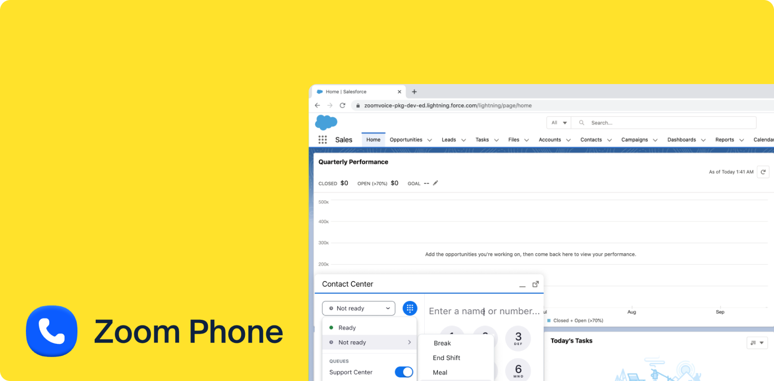A Preview of the Zoom Integration with Salesforce