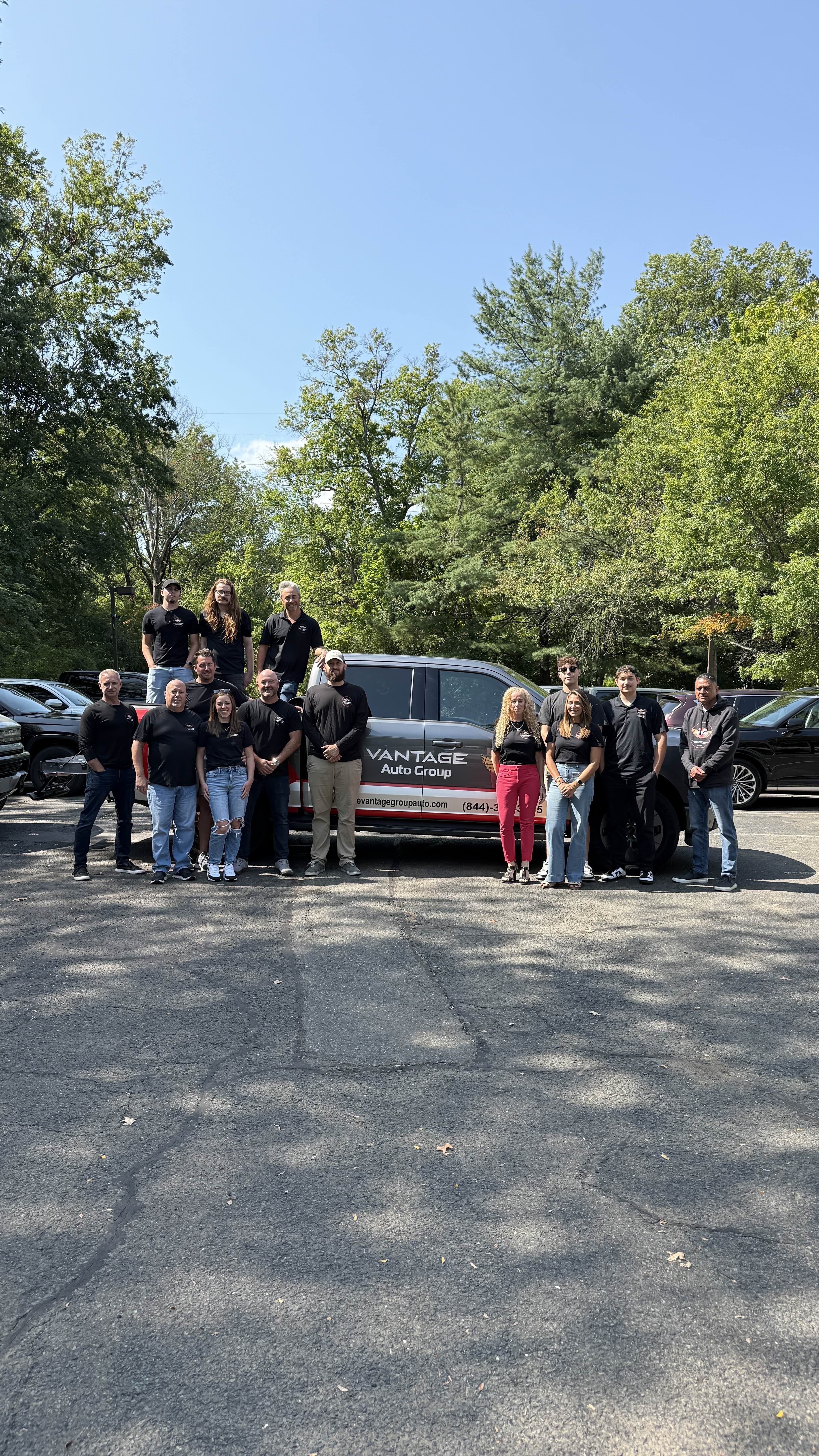 the team at the vantage auto group