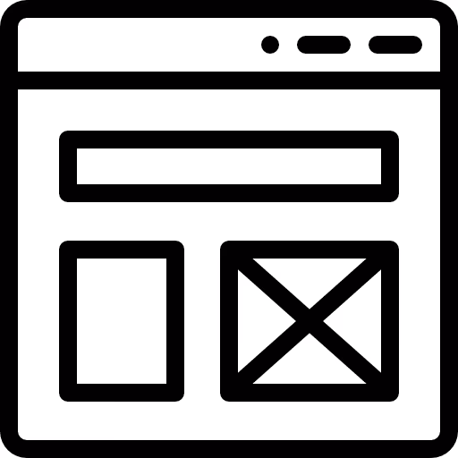Wireframe icon