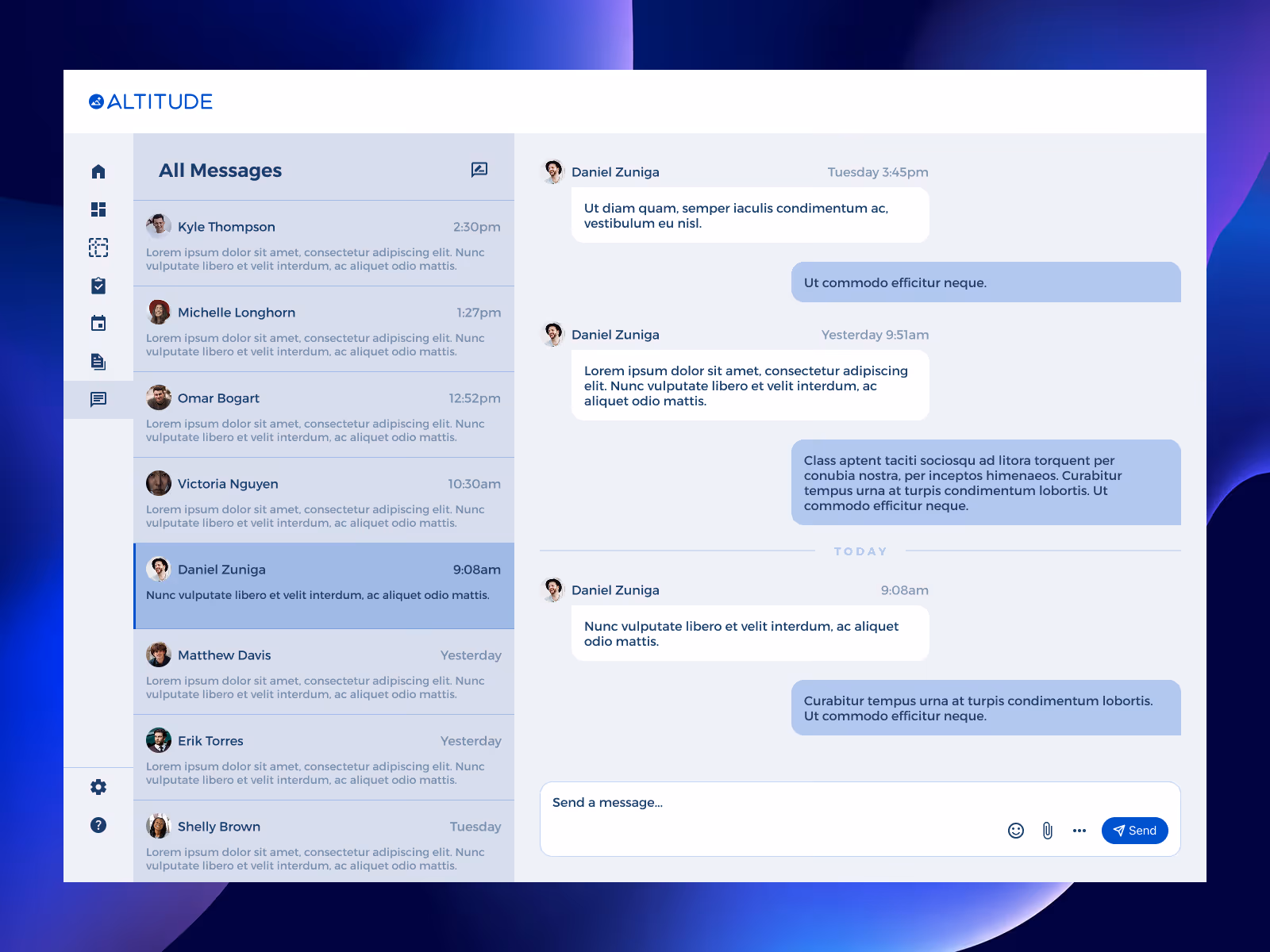 013 Direct Messaging - Dribbble Shot