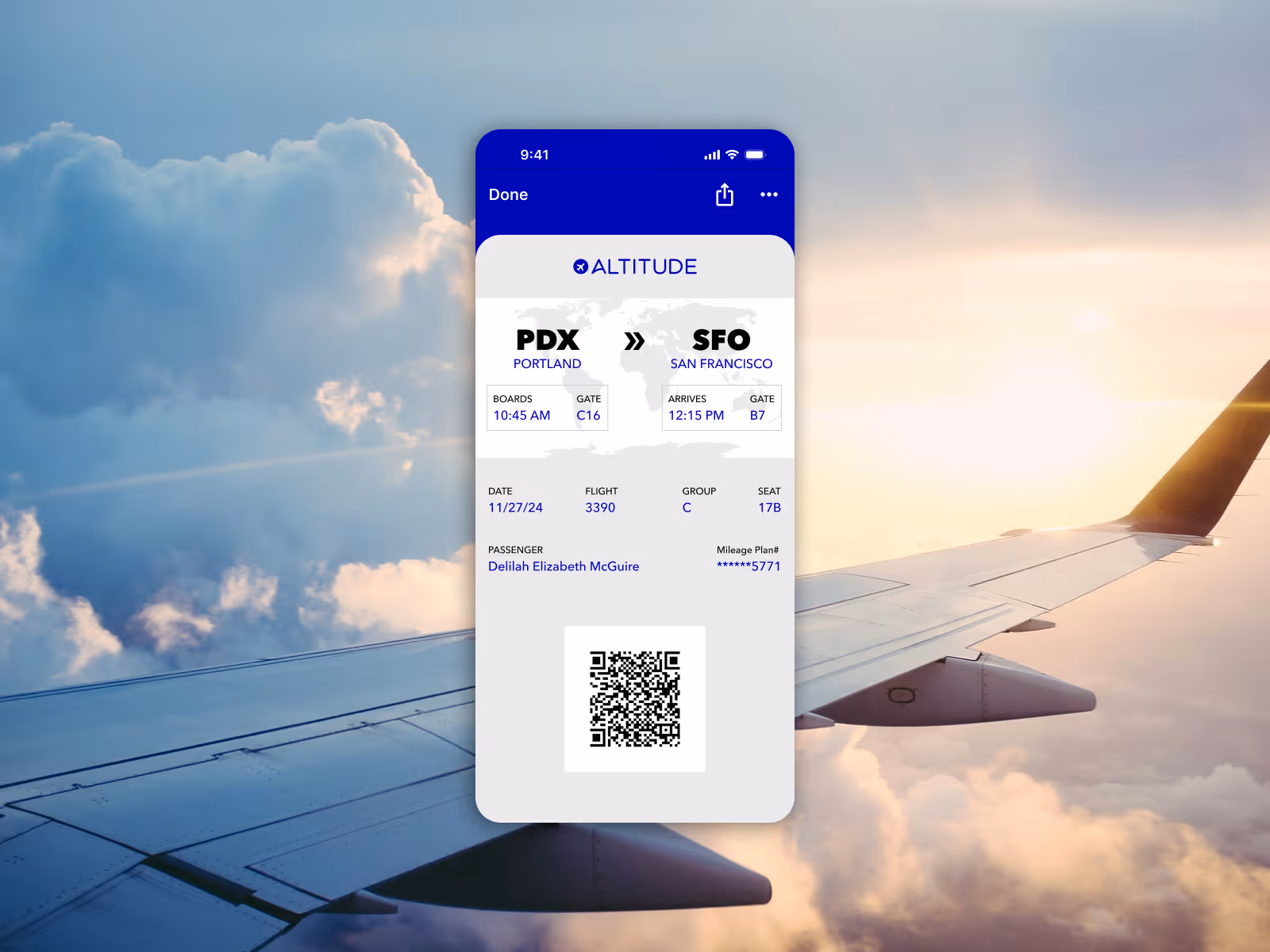 024 Boarding Pass - Dribbble Shot