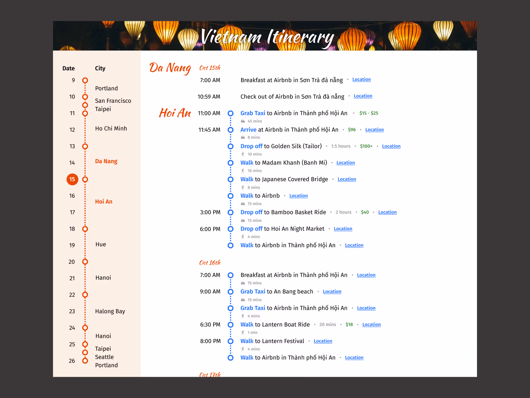 079 Itinerary - Dribbble Shot