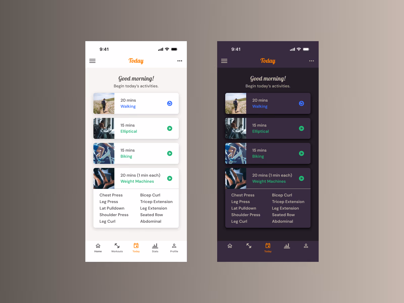062 Workout of the Day - Dribbble Shot