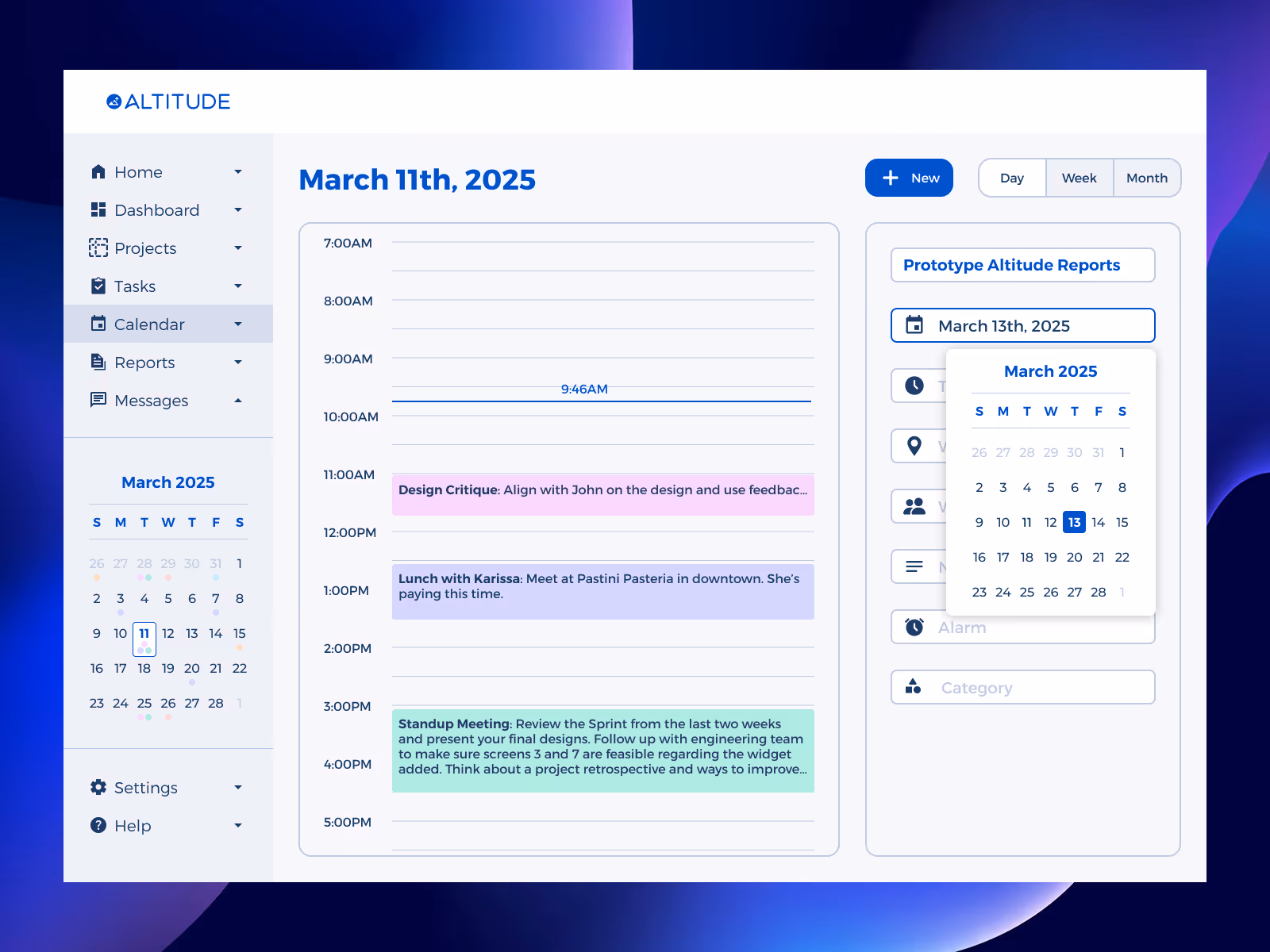 080 Date Picker - Dribbble Shot