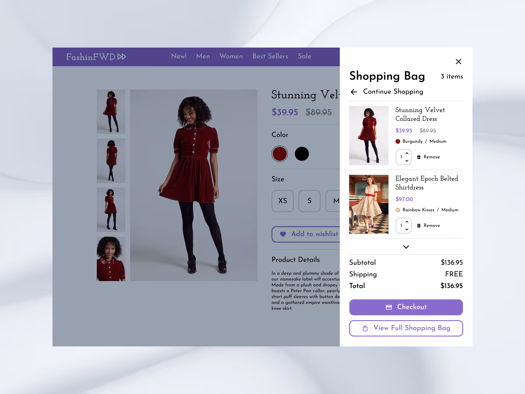 058 Shopping Cart - Dribbble Shot