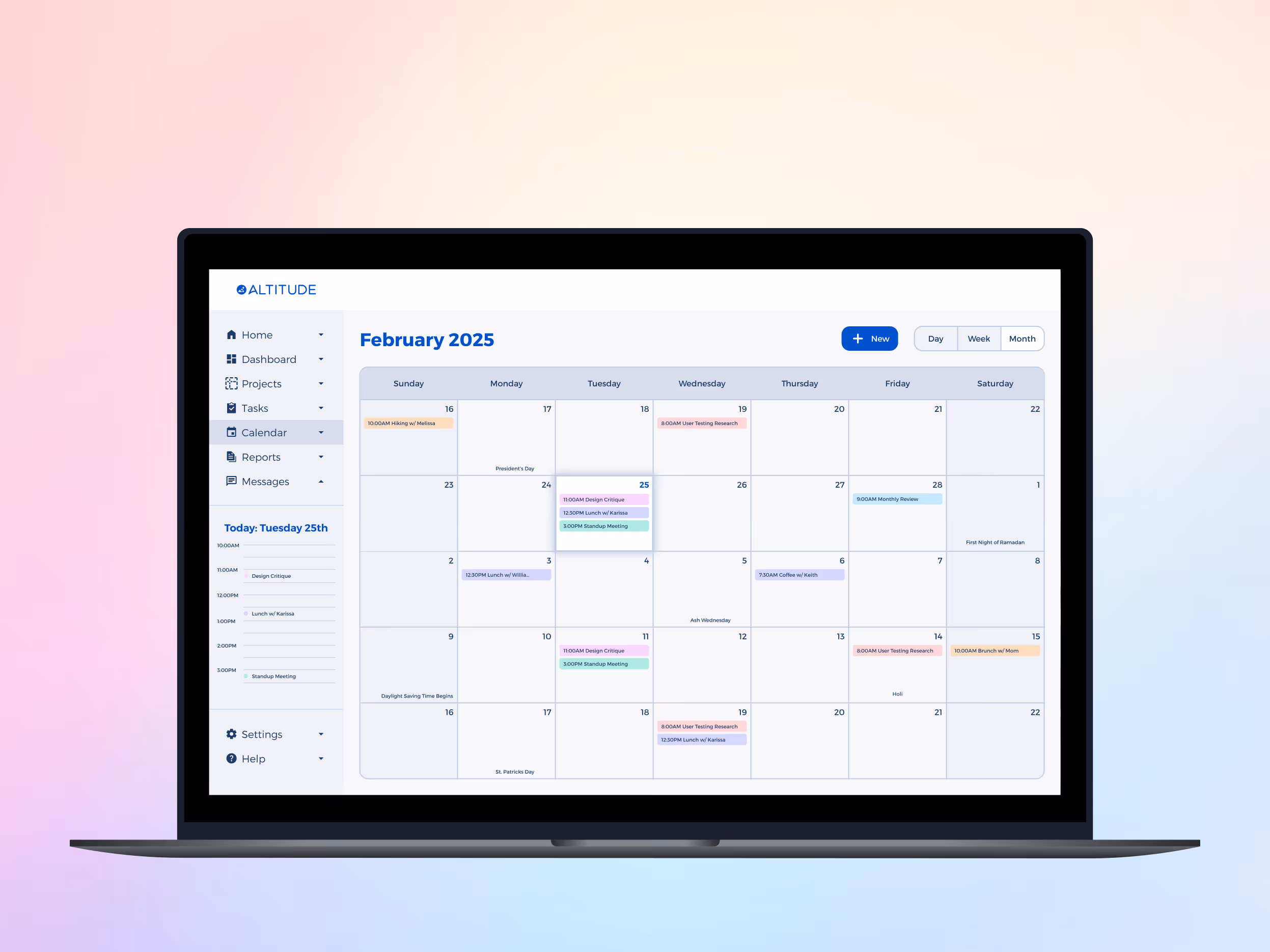038 Calendar - Dribbble Shot