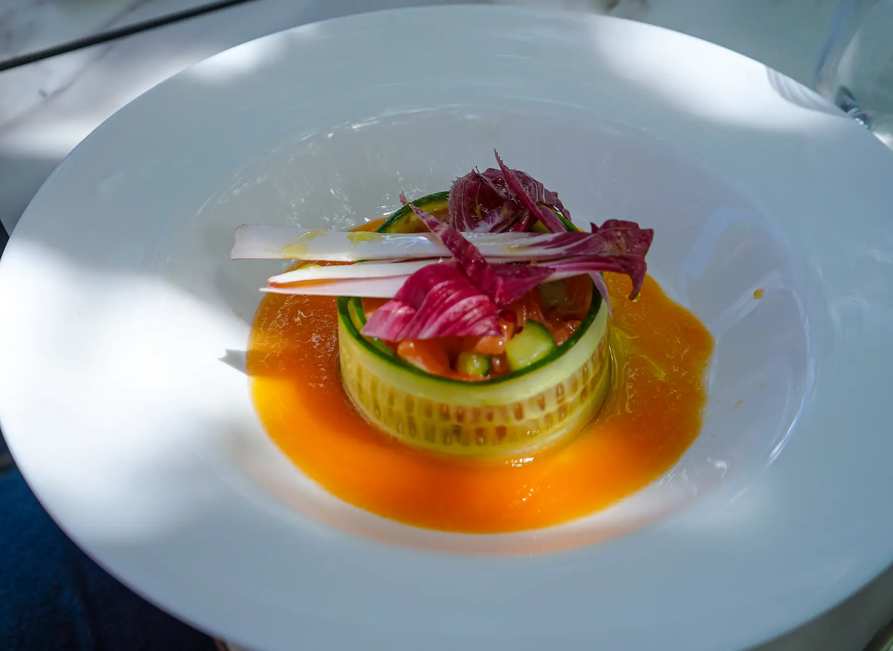 Le tartare de saumon