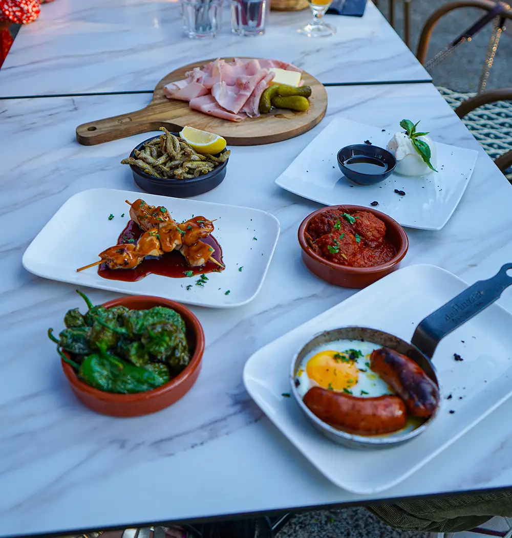 Les tapas du chef
