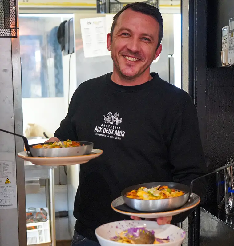 Sébastien en service