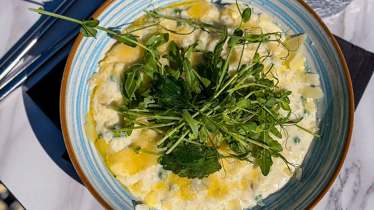 Risotto printanier du Chef Olivier à Lattes