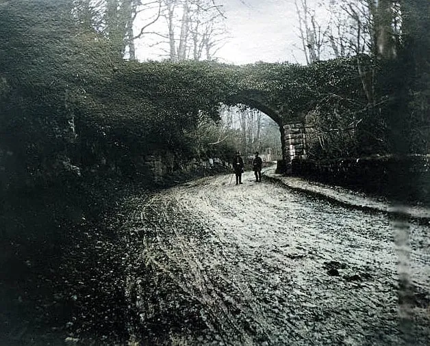 Old photo of Eggleston Hall Bank