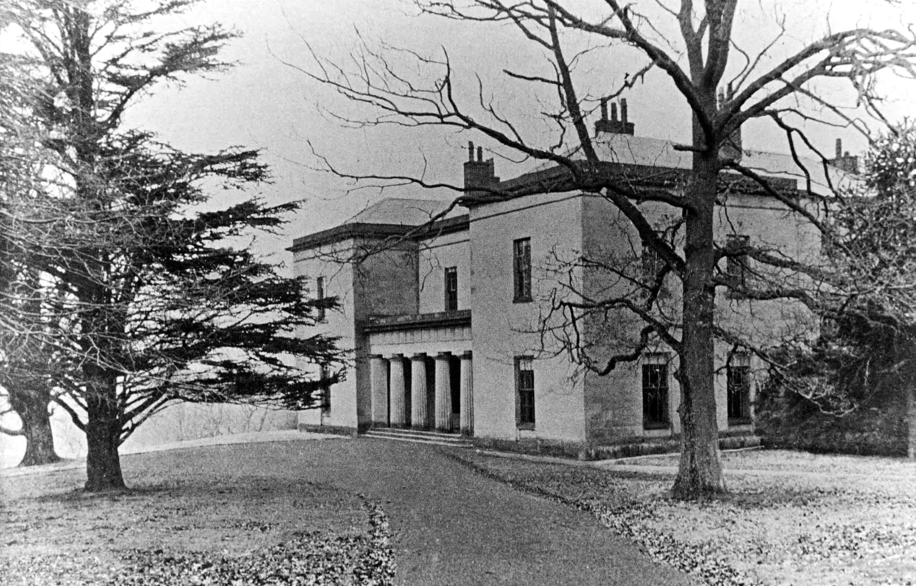 Old photo of Eggleston Hall