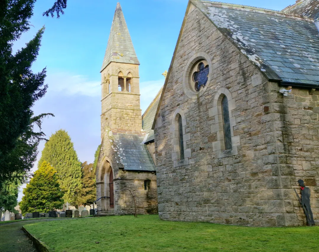 view of Eggleston Church