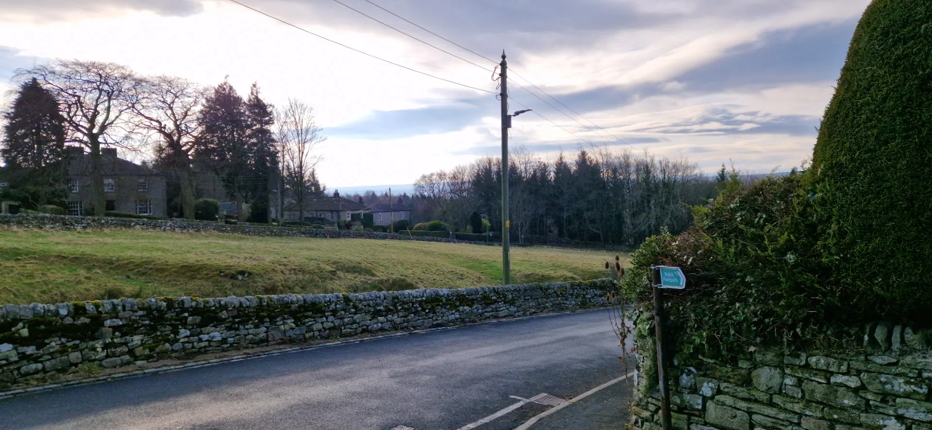 road through village