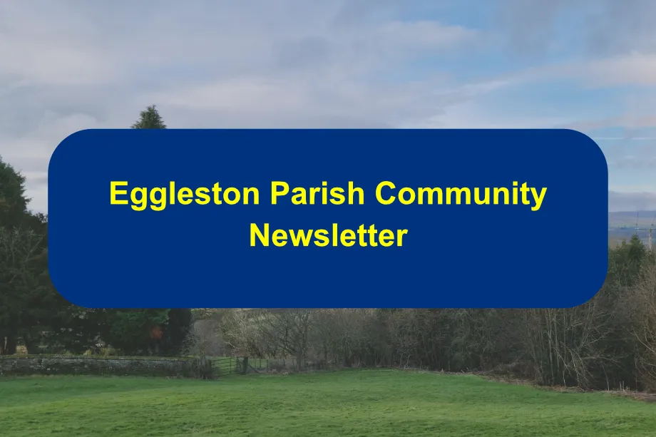 Eggleston parish community newsletter title text