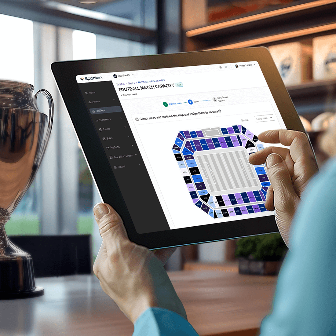 Best Smart Venues Technology One Venue Sportian