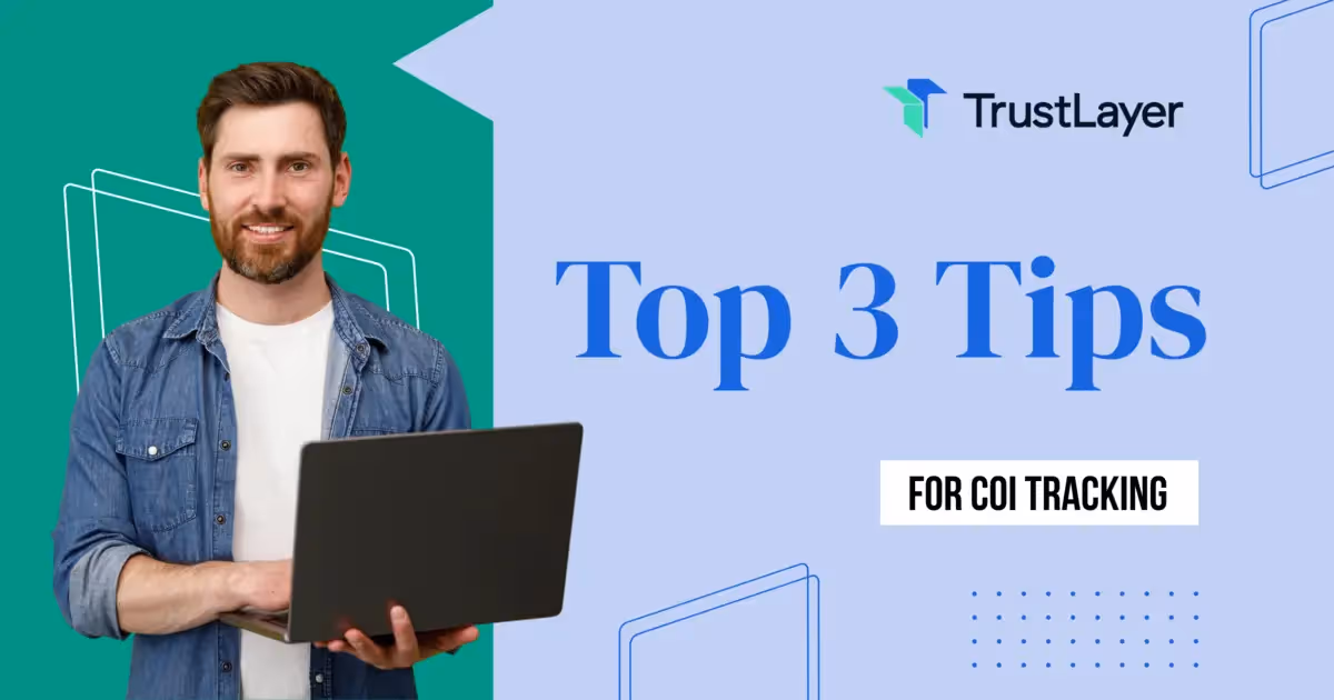 Top 3 Tips For COI Tracking