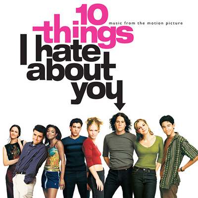 10 thinks I hate about you music from the motion picture album cover
