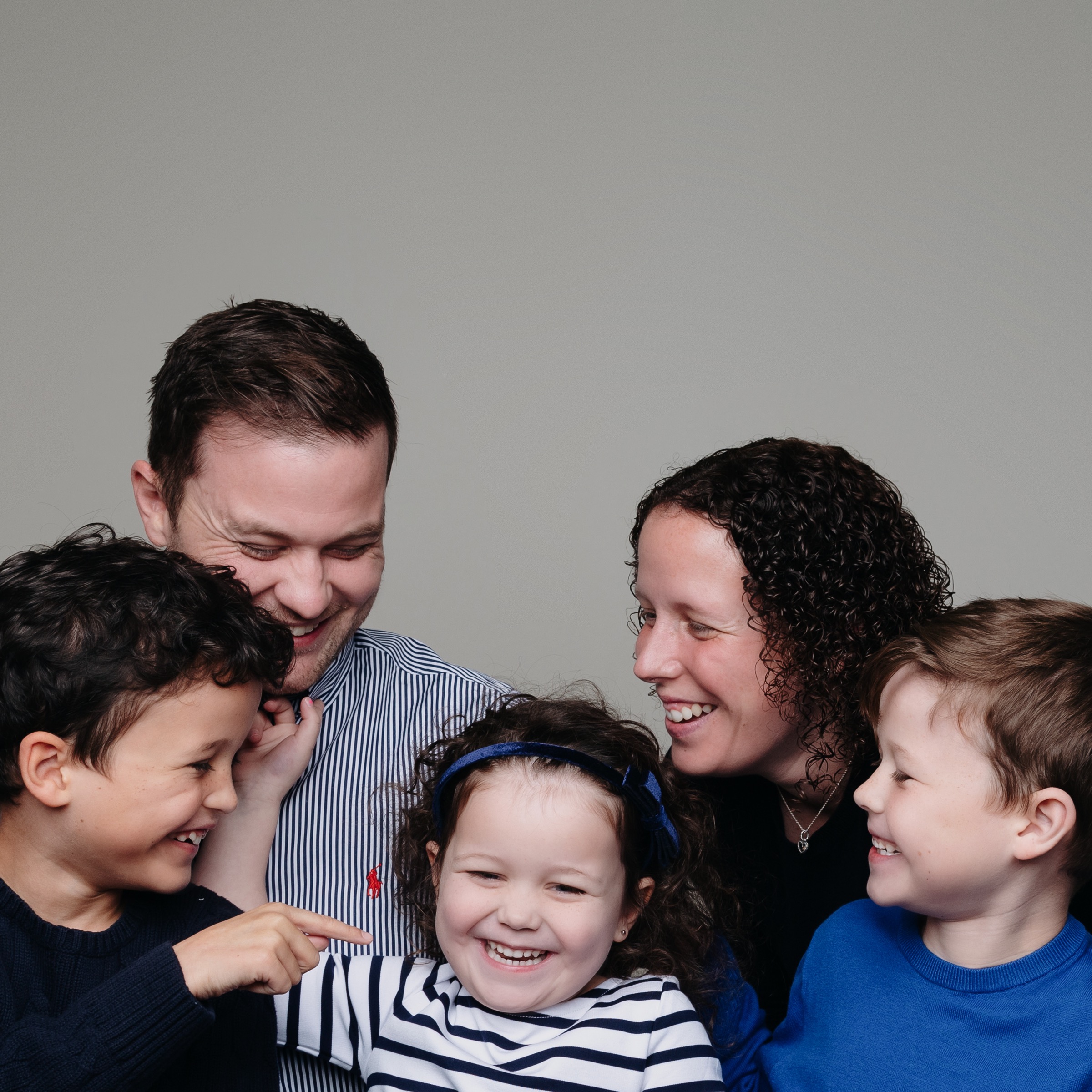 Sami and Jarrod Macdonald with their family, owners of Maples Early Learning