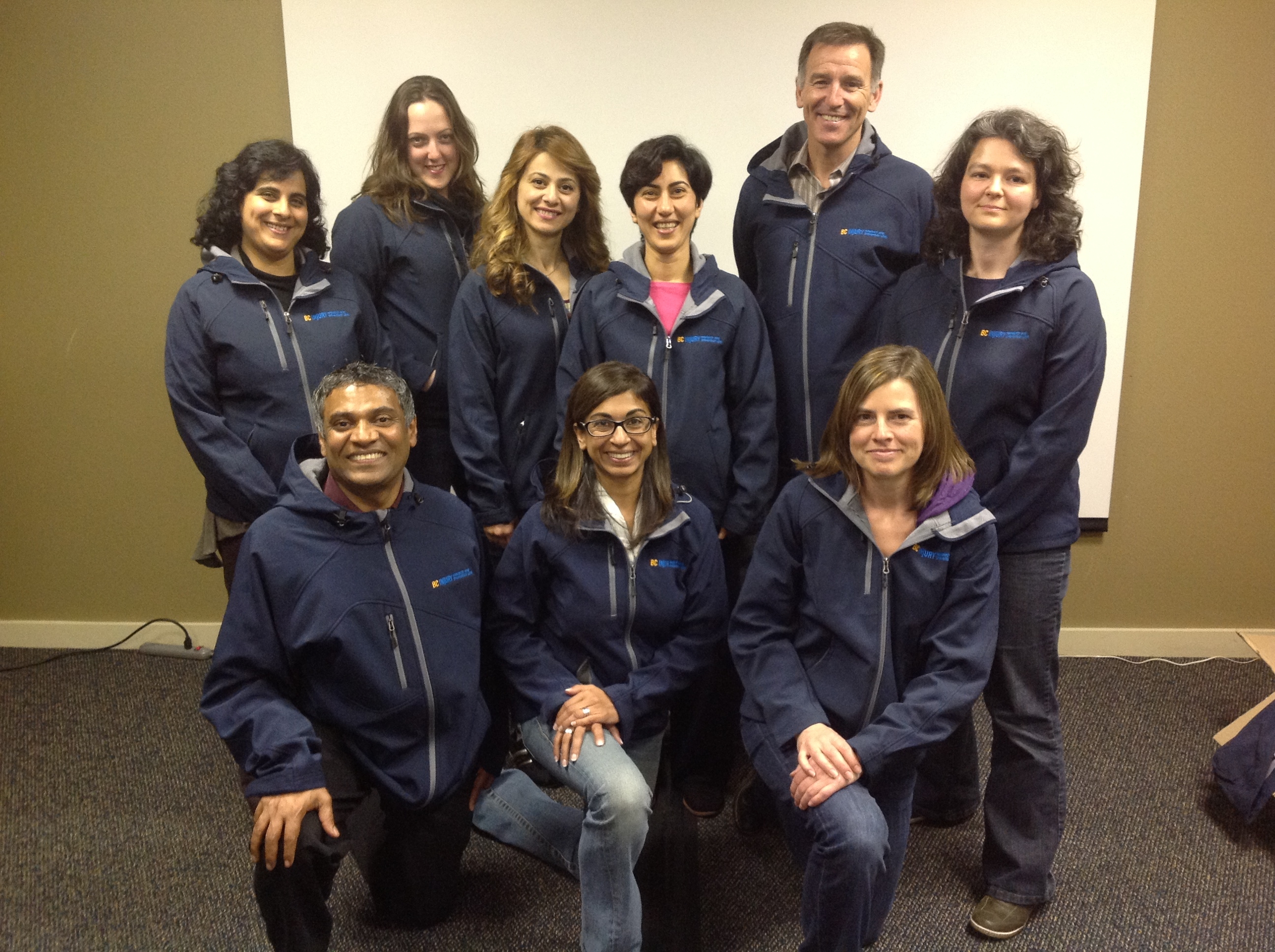 The BCIRPU team in 2013.