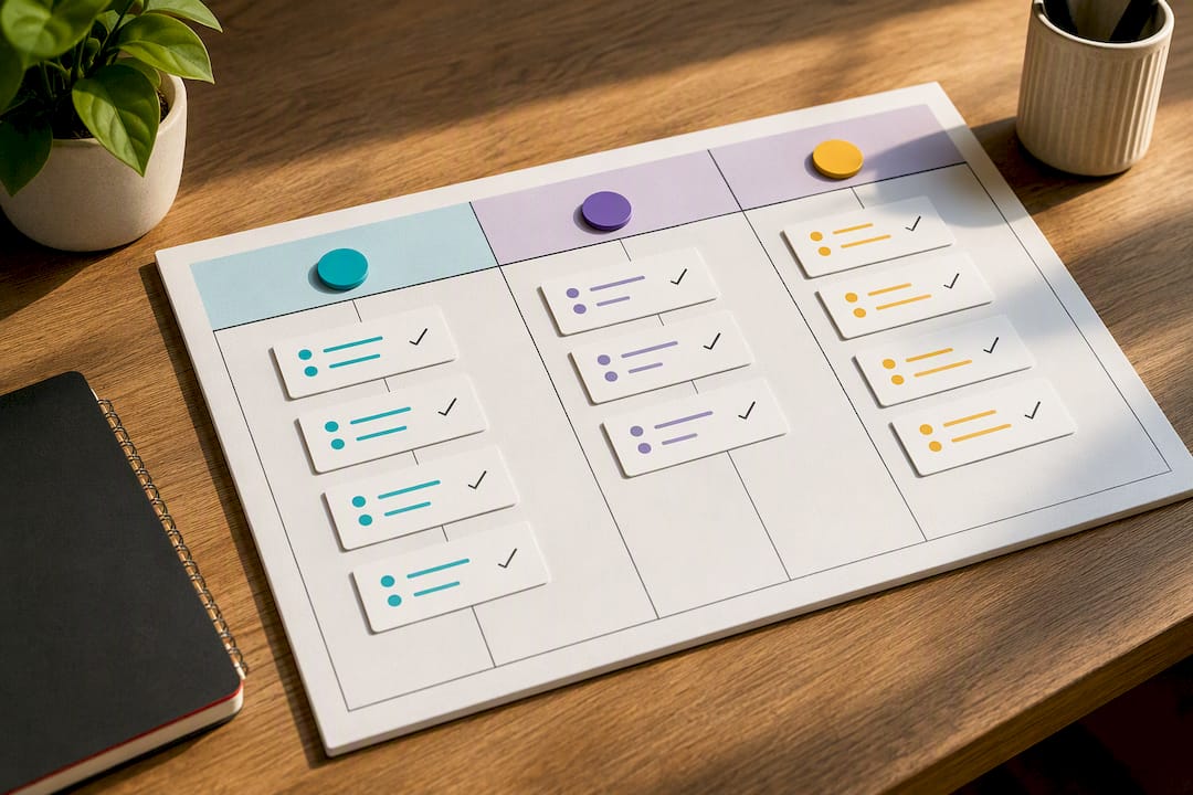 Shared calendar assigning profile maintenance tasks