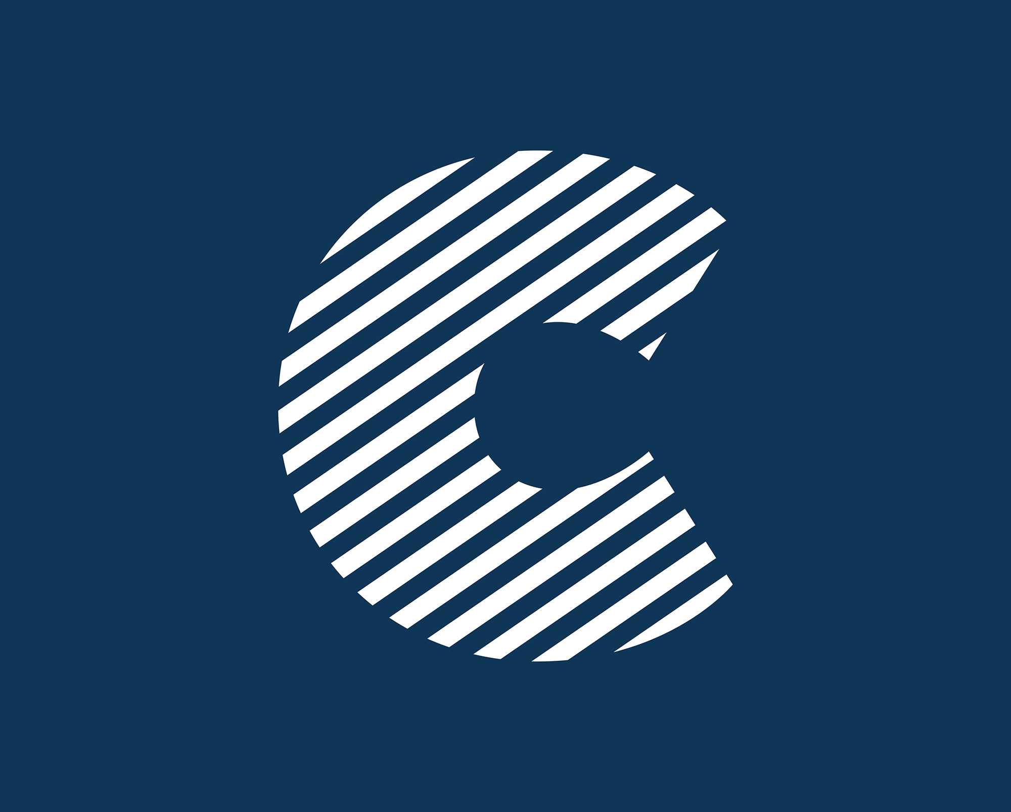 Connect Central Sydney Logistics Estate logo – striped C design branding for industrial estate at 2 Christina Road, Villawood NSW.