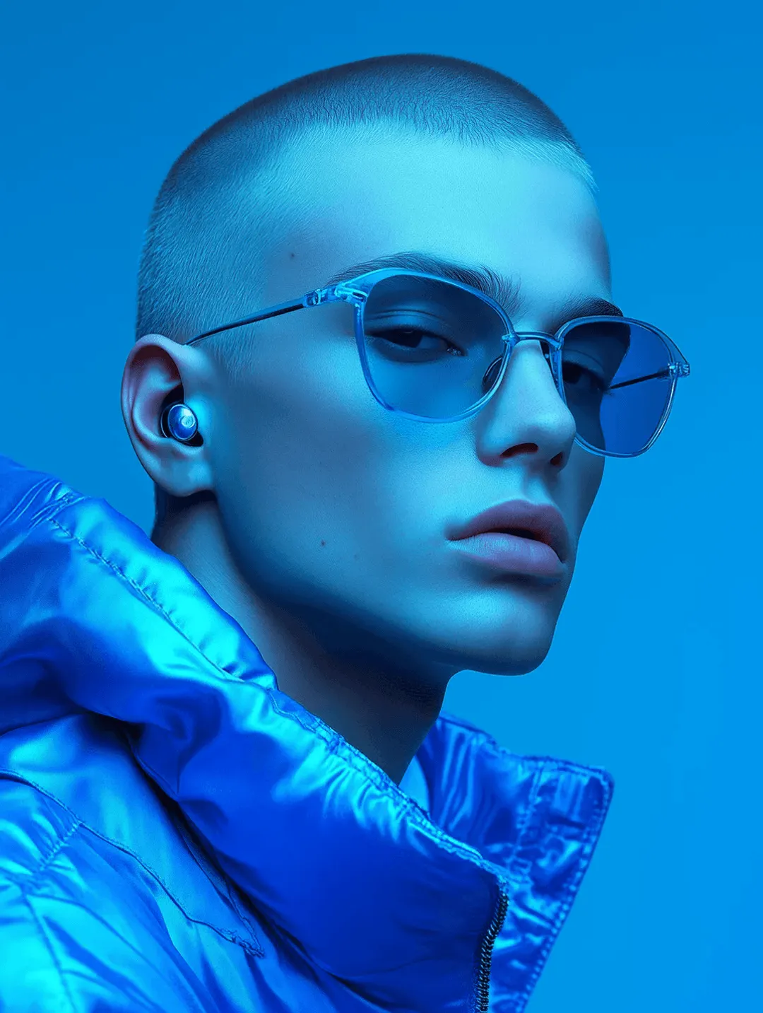 man wearing sunglasses