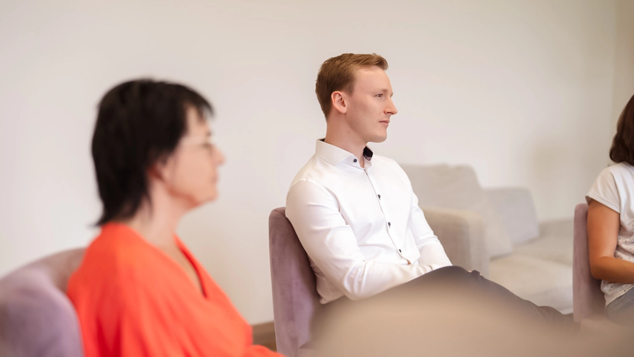ADHS Patienten bei der Gruppentherapie
