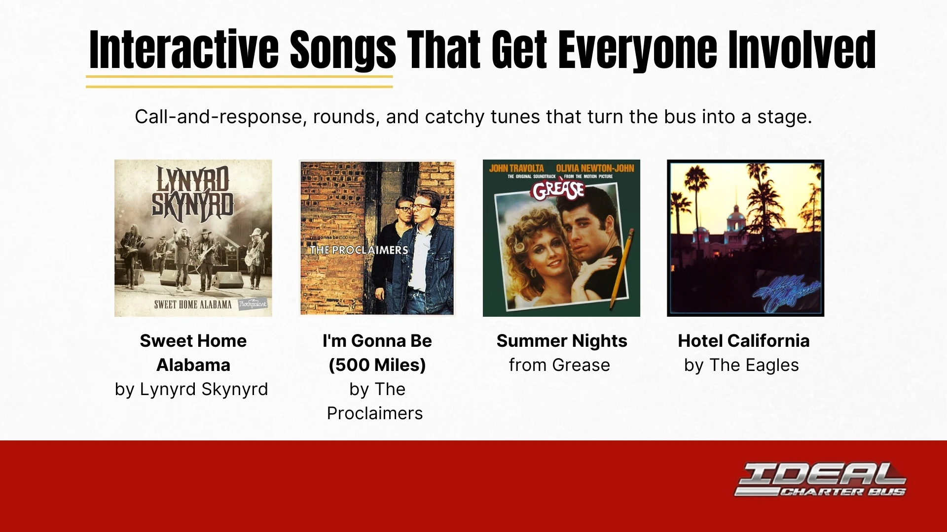 Bus Playlist: Interactive Songs That Get Everyone Involved