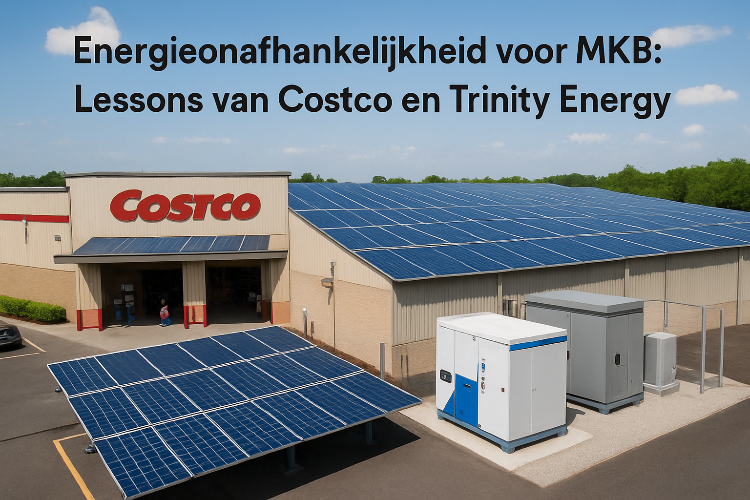 Energieonafhankelijkheid voor MKB: Lessons van Costco en Trinity Energy