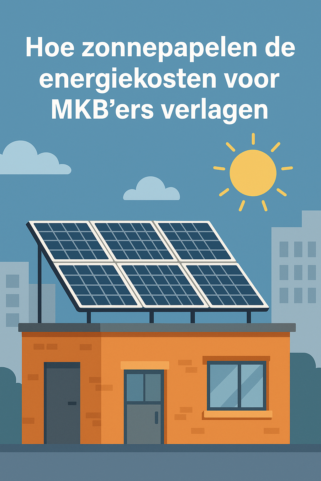 Hoe zonnepanelen de energiekosten voor MKB'ers verlagen