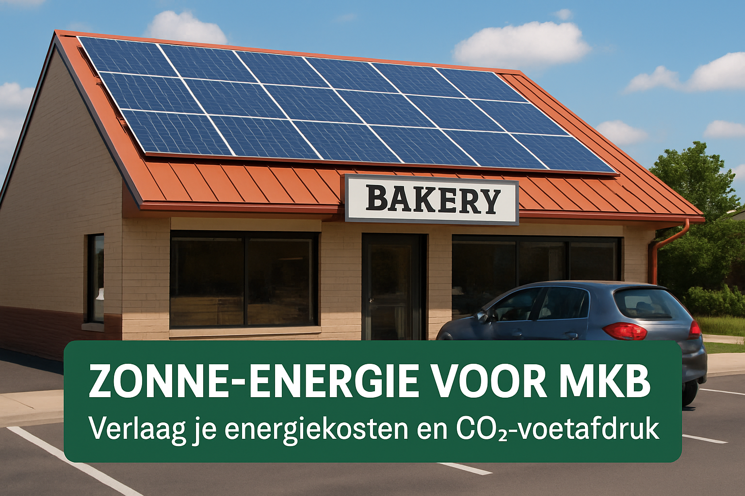 Zonne-energie voor MKB: Verlaag je energiekosten en CO₂-voetafdruk