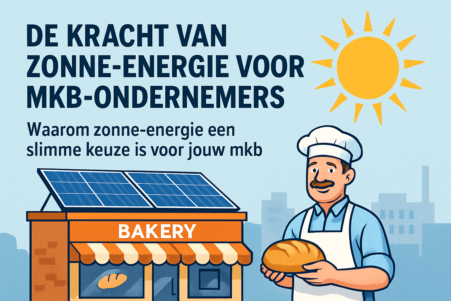 De Kracht van Zonne-energie voor MKB-ondernemers